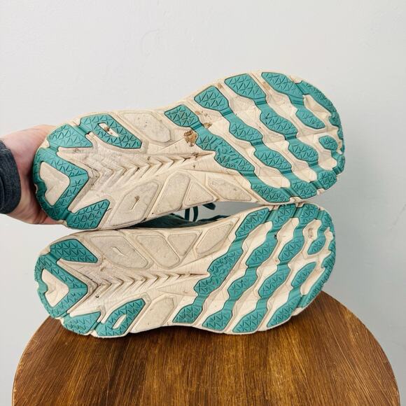 Hoka One One Clifton 8 Max Blue Cushioned Running Shoe Women’s Size 10 - Picture 7 of 10